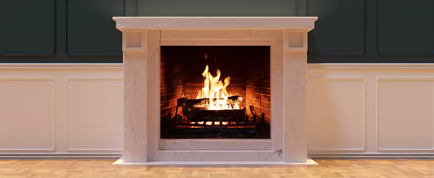 Open Flame Wood-Burning Fireplace Installation Services in San Rafael, California