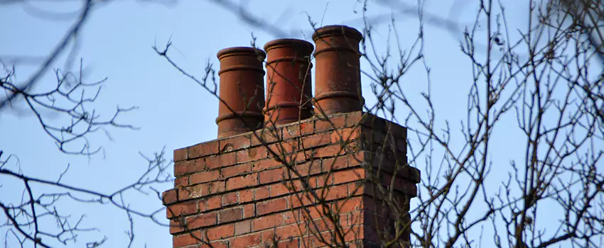 Chimney Crown Installation For Brick Chimney in San Rafael, California